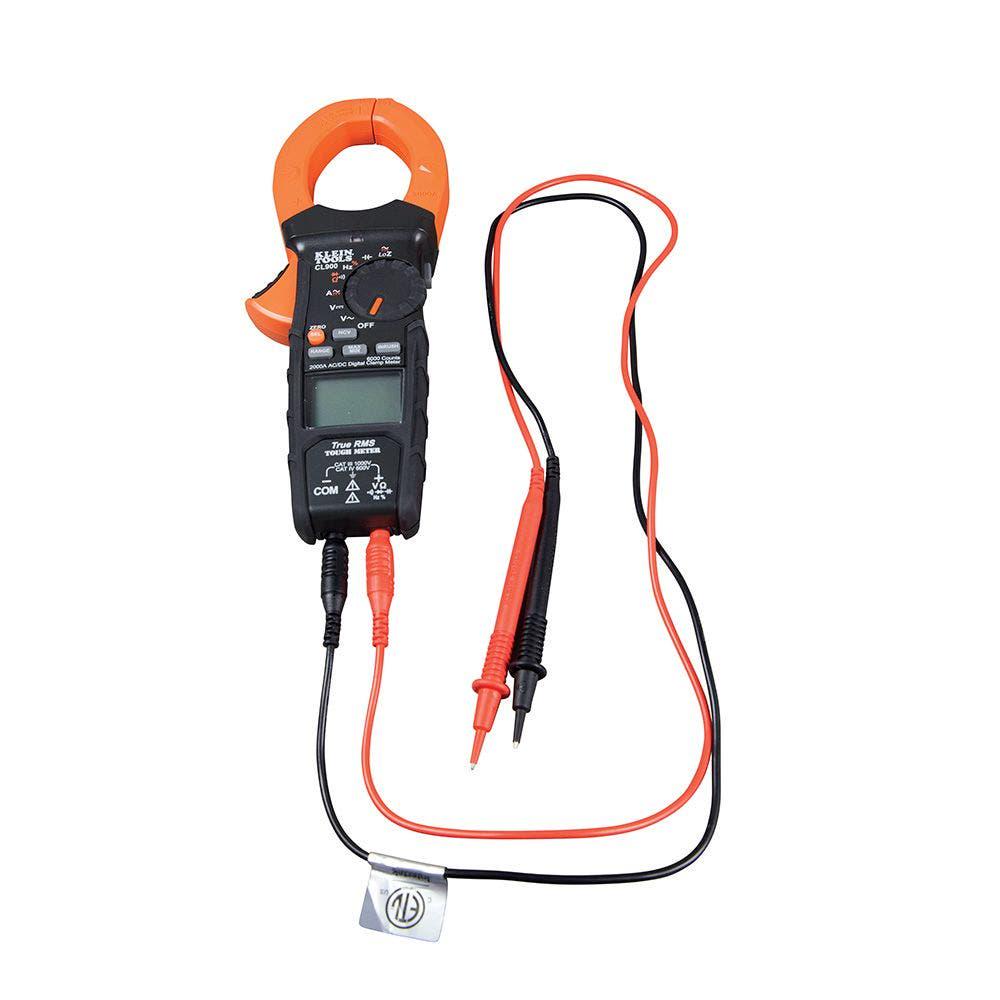 KLEIN 600V CAT4 2000AMP 1000V CAT3 AC DC Digital Clamp Meter ACL900