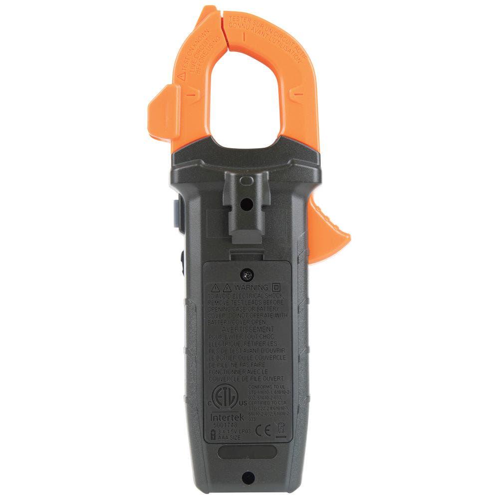 KLEIN 600V CAT4 400A AC DC Digital Clamp Meter A-CL110