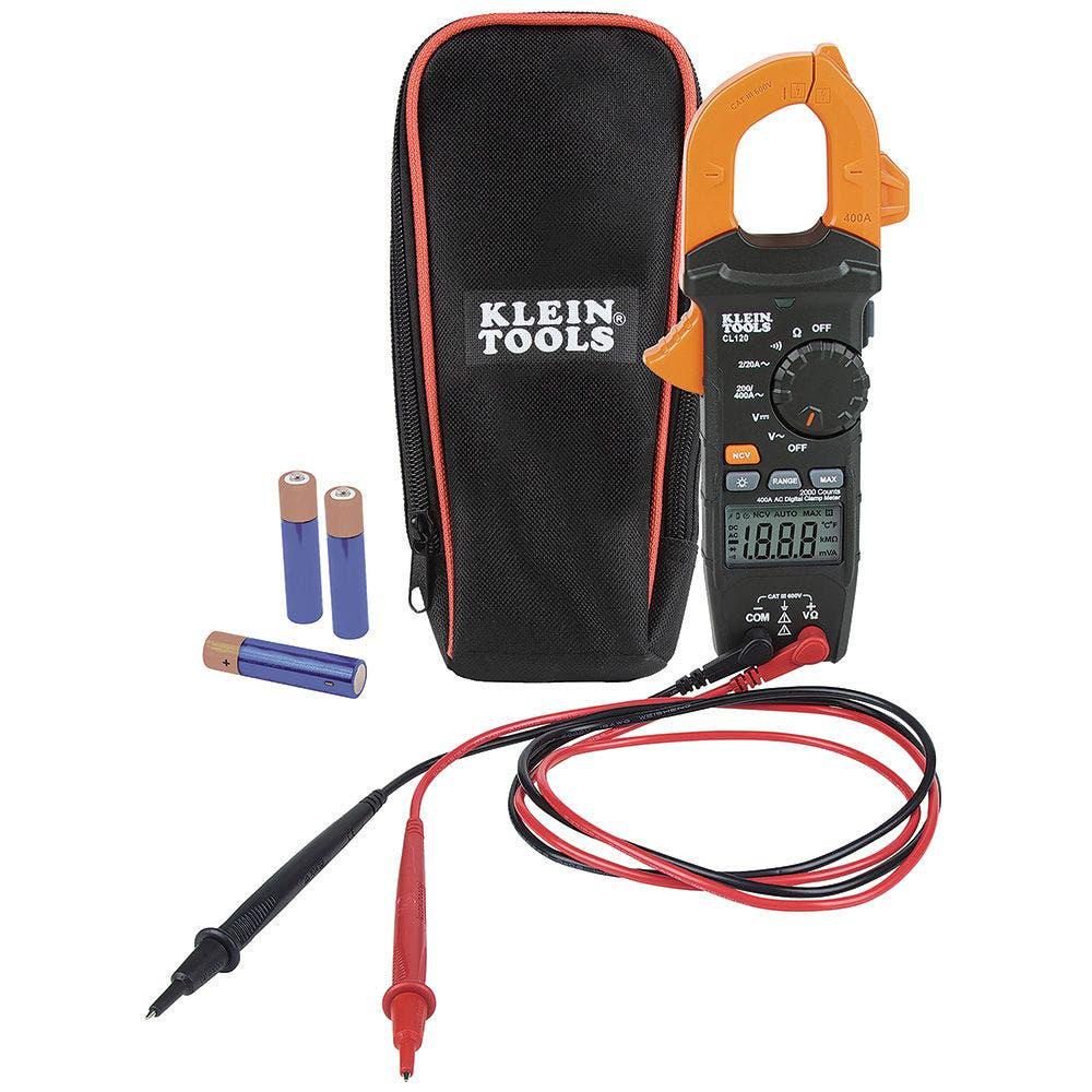 KLEIN 600V CAT4 400A AC DC Digital Clamp Meter A-CL110