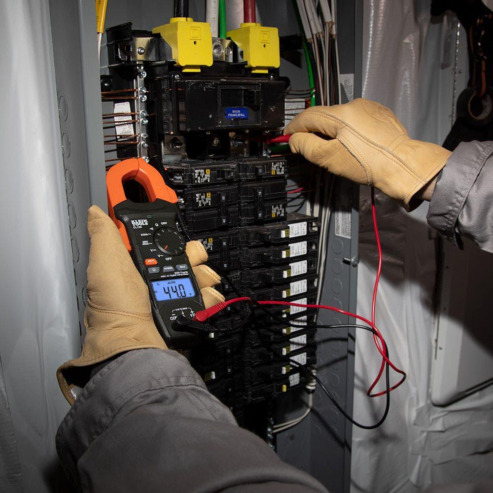 KLEIN 600V CAT4 400A AC DC Digital Clamp Meter A-CL110