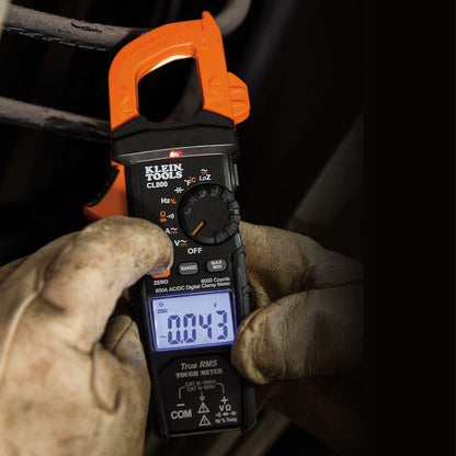 KLEIN 600V CAT4 LoZ 1000V CAT3 AC DC Digital Clamp Meter Auto Off ACL800
