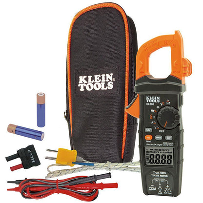 KLEIN 600V CAT4 LoZ 1000V CAT3 AC DC Digital Clamp Meter Auto Off ACL800
