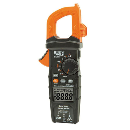 KLEIN 600V CAT4 LoZ 1000V CAT3 AC DC Digital Clamp Meter Auto Off ACL800