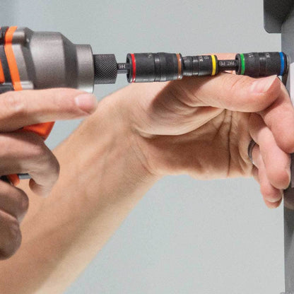 KLEIN 7-in-1 Impact Flip Socket Set with Handle A-32900