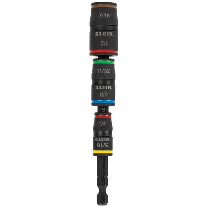 KLEIN 7-in-1 Impact Flip Socket Set with Handle A-32900