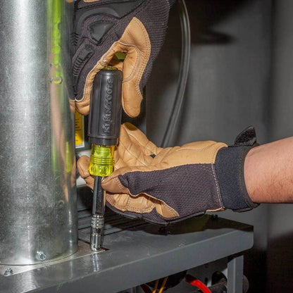 KLEIN 8-in-1 Screwdriver Nut Driver with Slide Drive A-32596