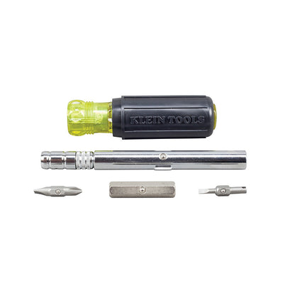 KLEIN 8-in-1 Screwdriver Nut Driver with Slide Drive A-32596