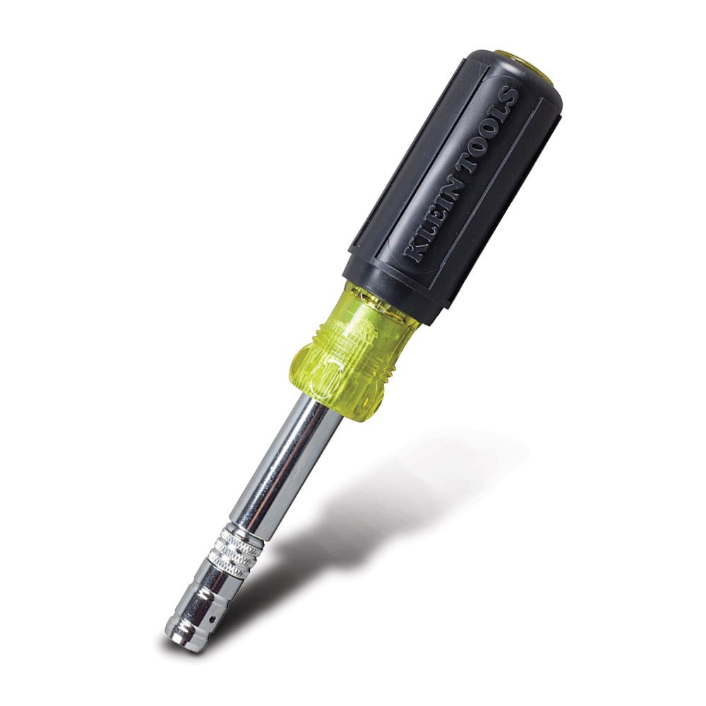KLEIN 8-in-1 Screwdriver Nut Driver with Slide Drive A-32596