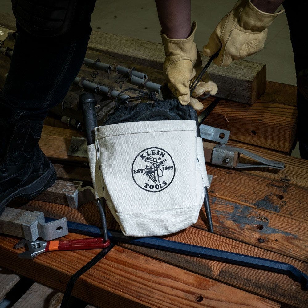 KLEIN Bolt Tunnel Loop Top-Closing Tool Pouch 5416TC