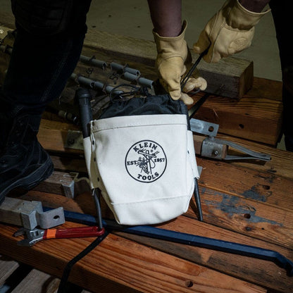 KLEIN Bolt Tunnel Loop Top-Closing Tool Pouch 5416TC