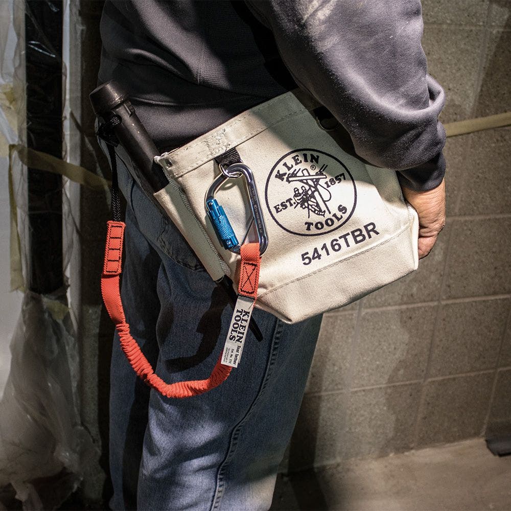 KLEIN Canvas Bolt Tunnel Loop Tool Pouch 5416TBR