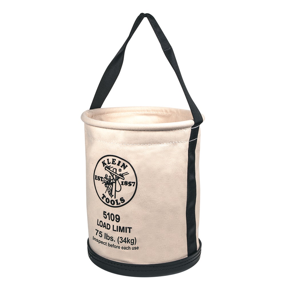 KLEIN Canvas Hard Base Tool Bucket 5109