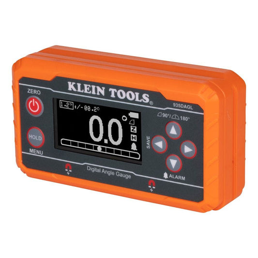 KLEIN Digital Angle Gauge and Level w Programmable Angles A935DAGL