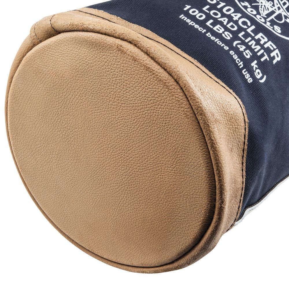 KLEIN Flame-Resistant Top-Closing Tool Bucket 5104CLRFR