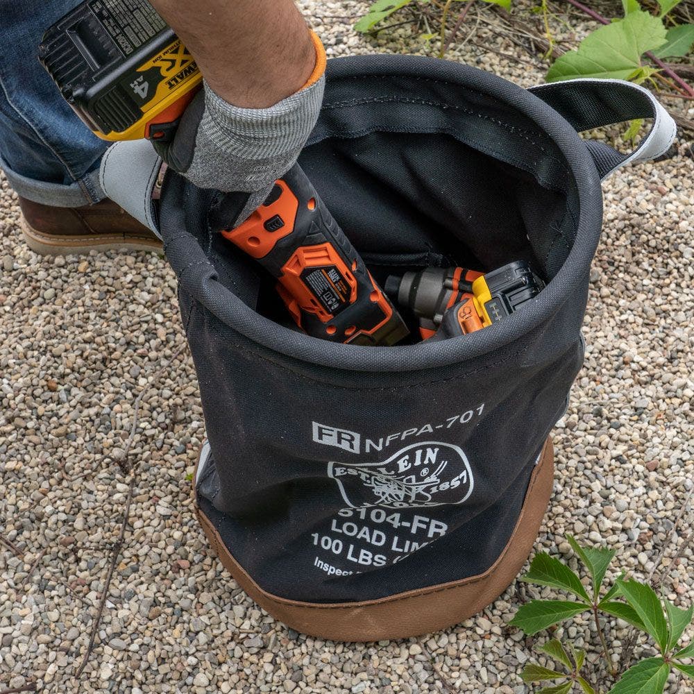 KLEIN Flame-Resistant Tool Bucket 5104FR