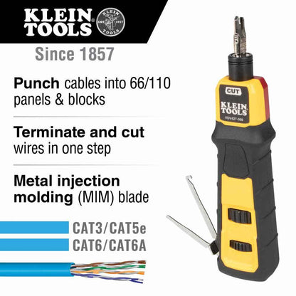 KLEIN Impact Punch-down Tool, 66 110 Blade A-VDV427-300