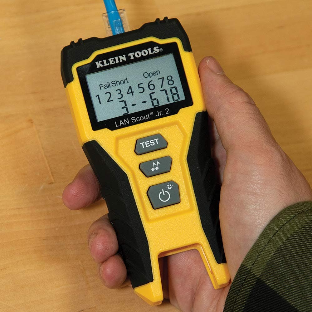 KLEIN LAN Scout Jr. 2 Cable Tester A-VDV526-200