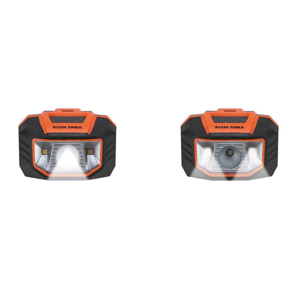 KLEIN LED Head Lamp 2-mode w Hard Hat Strap FL1 A-56220