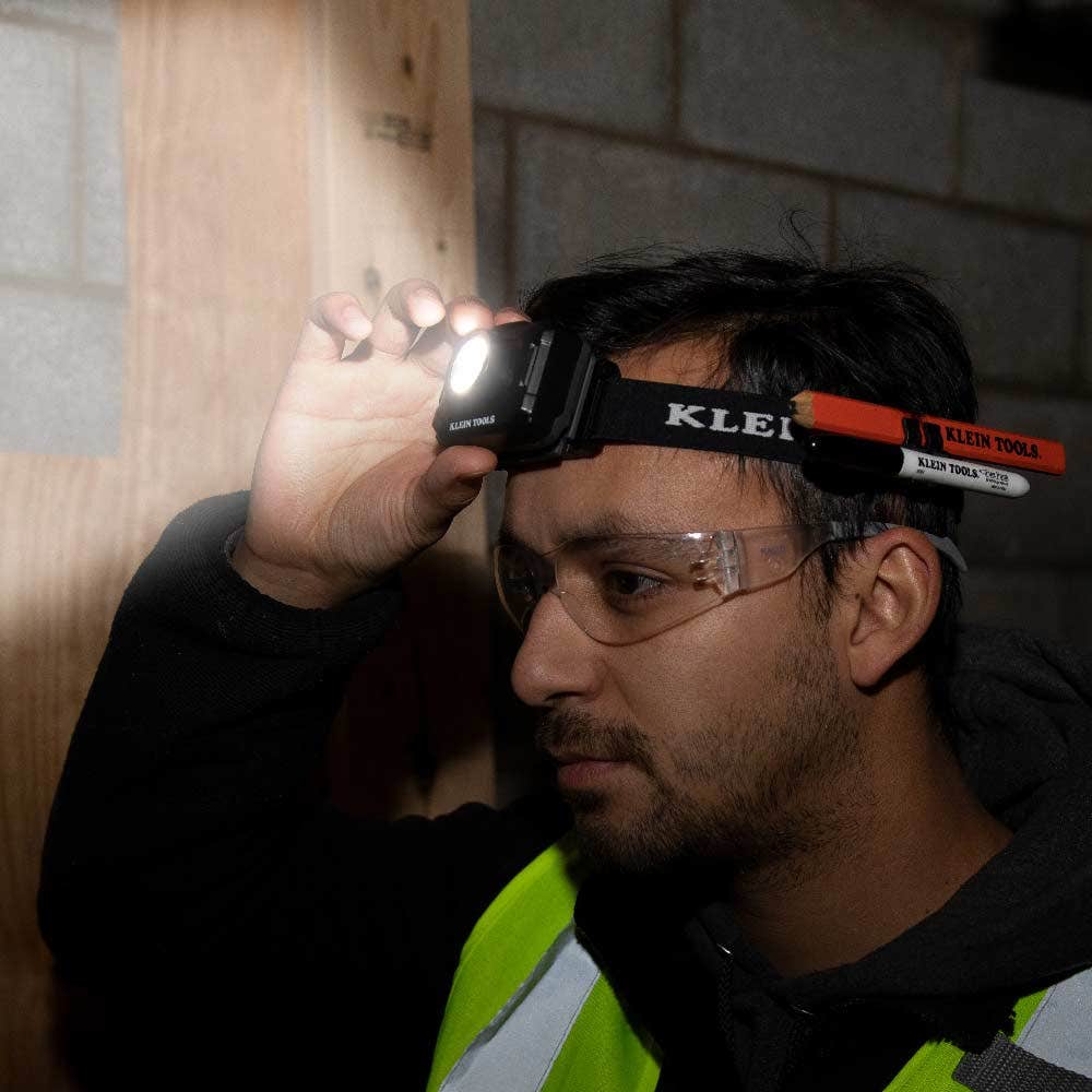 KLEIN Rechargeable 2-Color LED Headlamp A-56414
