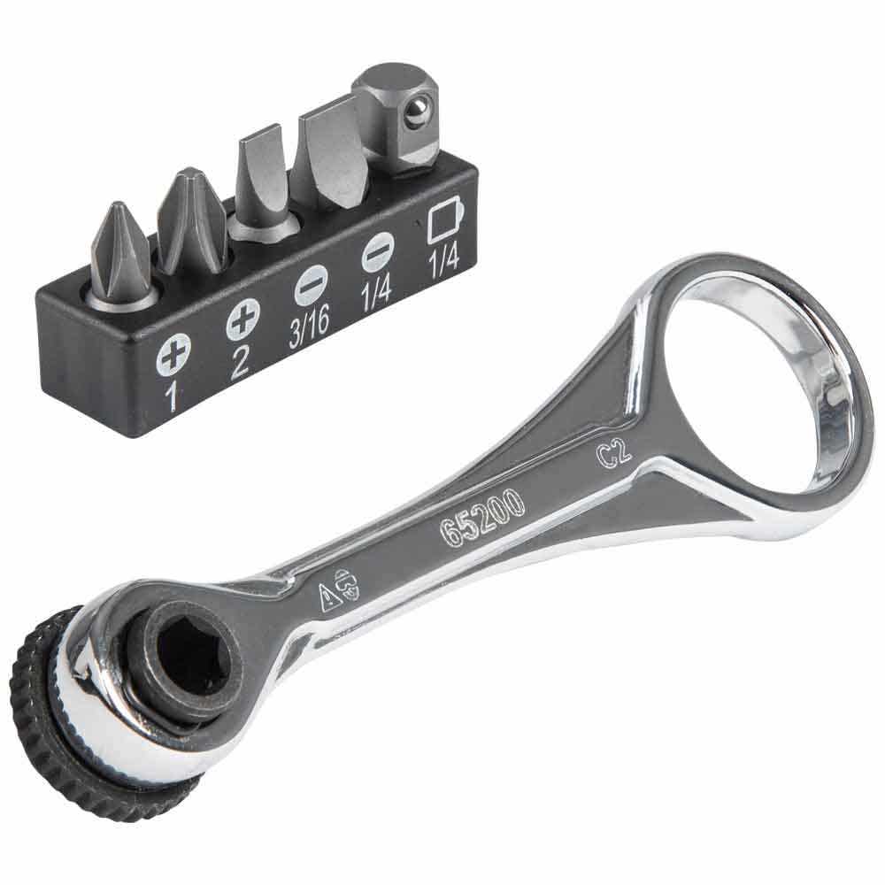 KLEIN Slim-Profile Mini Ratchet Set - 5 Piece A-65200