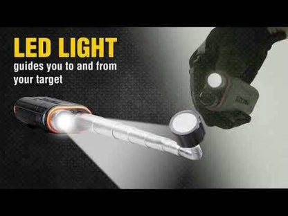 KLEIN Telescoping Magnetic LED Light and Pickup Tool A-56027