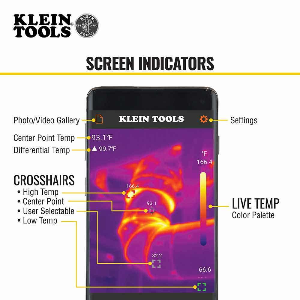 KLEIN Thermal Imager for Android Devices USB-C A-TI220
