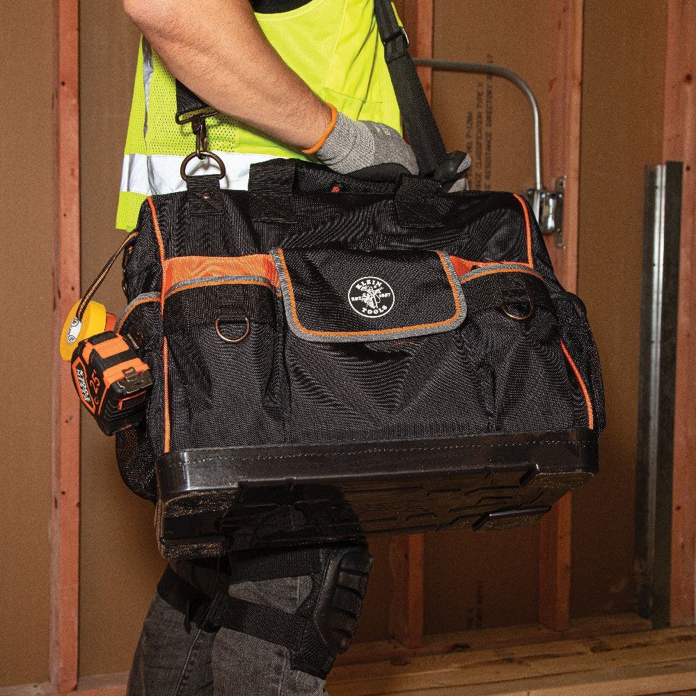 KLEIN Tradesman Pro 42 Pocket Wide-Open Tool Bag 55469