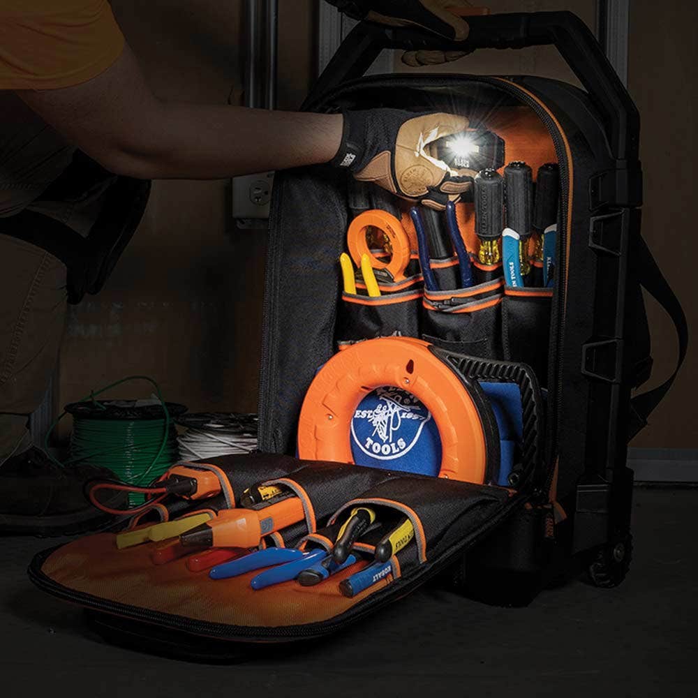 KLEIN Tradesman Pro Rolling Tool Backpack A-55604