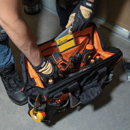 KLEIN Tradesman Pro 42 Pocket Wide-Open Tool Bag 55469