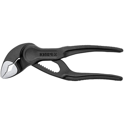 KNIPEX 100mm Cobra Mini Multigrip Plier 8700100BK