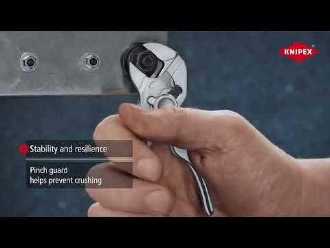 KNIPEX 100mm Plier Wrench XS 8604100BK