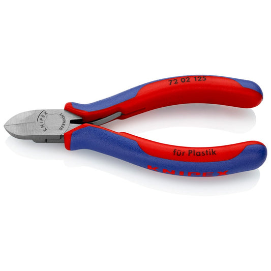 KNIPEX 125mm Diagonal Cutting Plier w Spring 7202125
