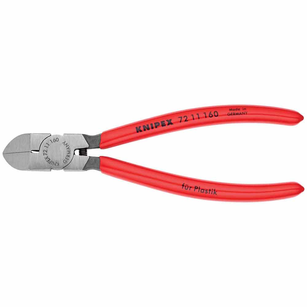 KNIPEX 160mm Diagonal Cutting Nippers 7211160SB