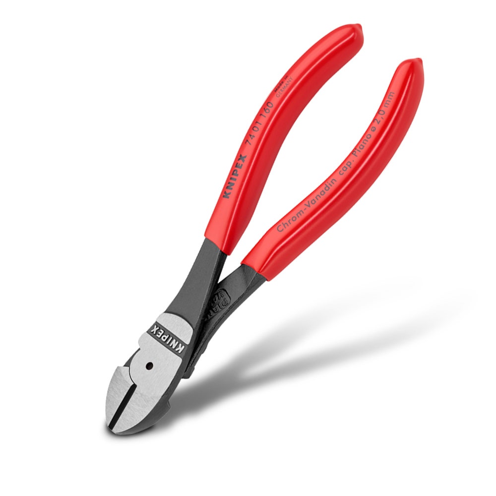 KNIPEX 160mm High Leverage Diagonal Cutter 7401160SB