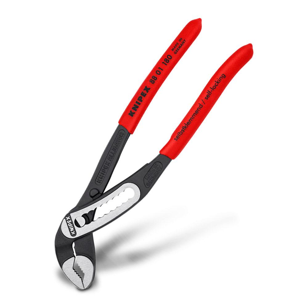 KNIPEX 180mm Alligator Water Pump Pliers 8801180SB