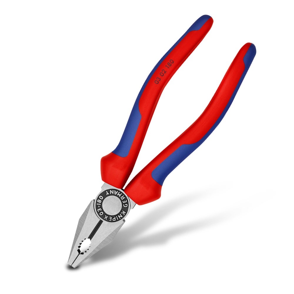 KNIPEX 180mm Combination Pliers 0302180SB