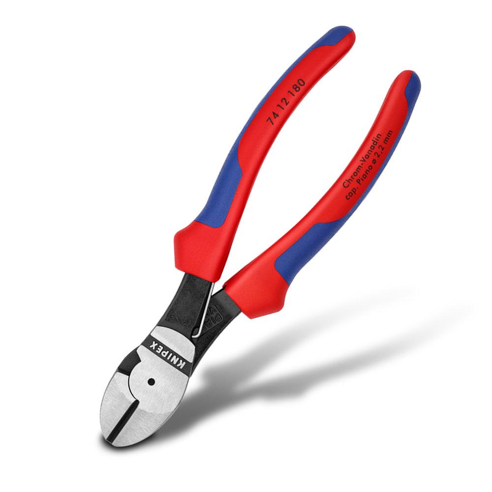 KNIPEX 180mm High Leverage Diagonal Cutter 7412180SB