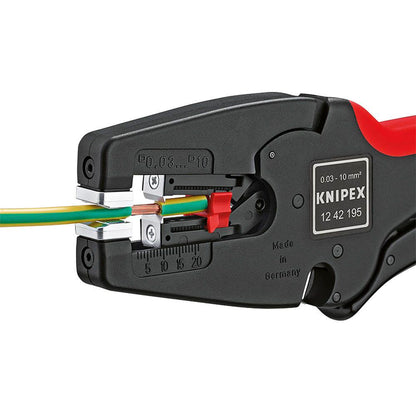 KNIPEX 195mm Automatic Insulation Stripper 1242195SB