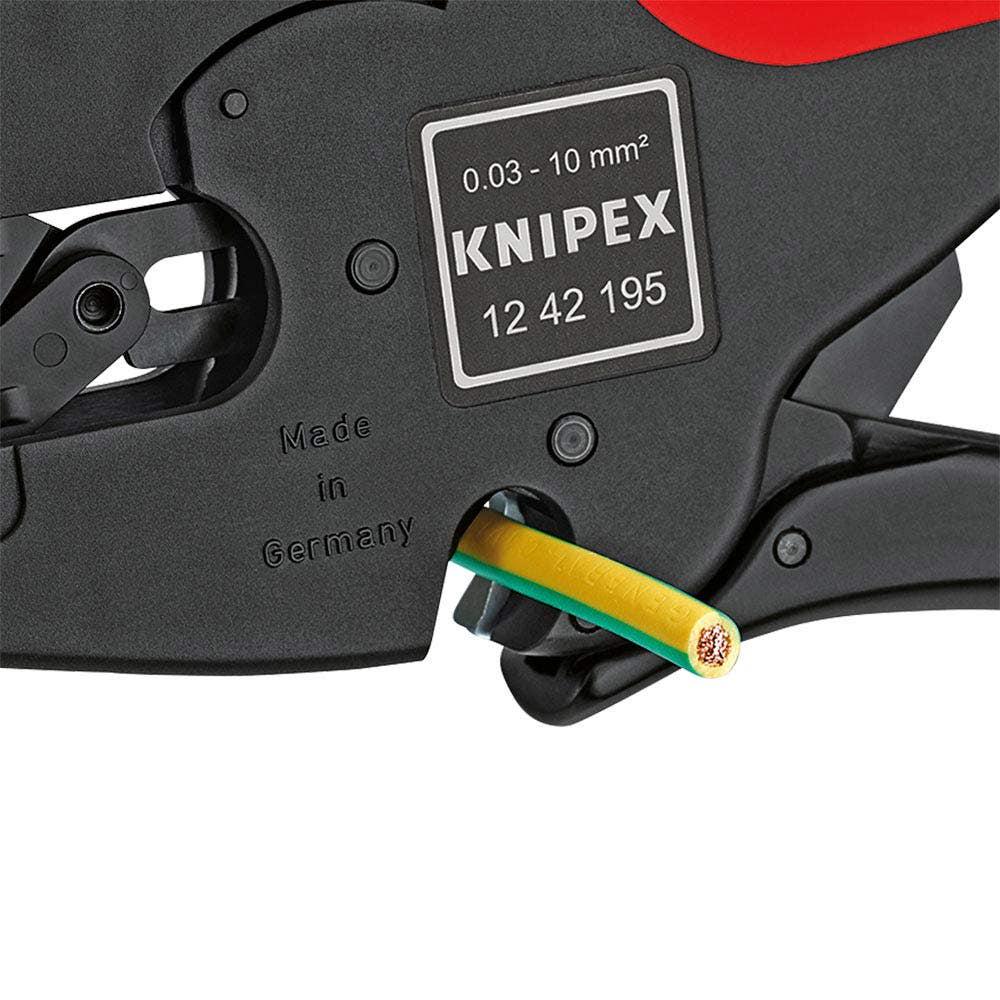 KNIPEX 195mm Automatic Insulation Stripper 1242195SB