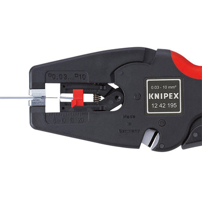 KNIPEX 195mm Automatic Insulation Stripper 1242195SB