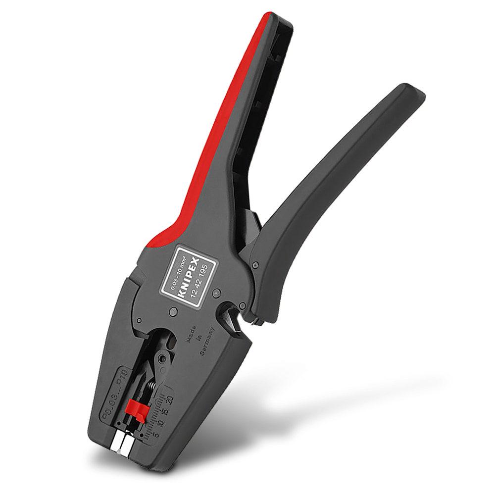 KNIPEX 195mm Automatic Insulation Stripper 1242195SB