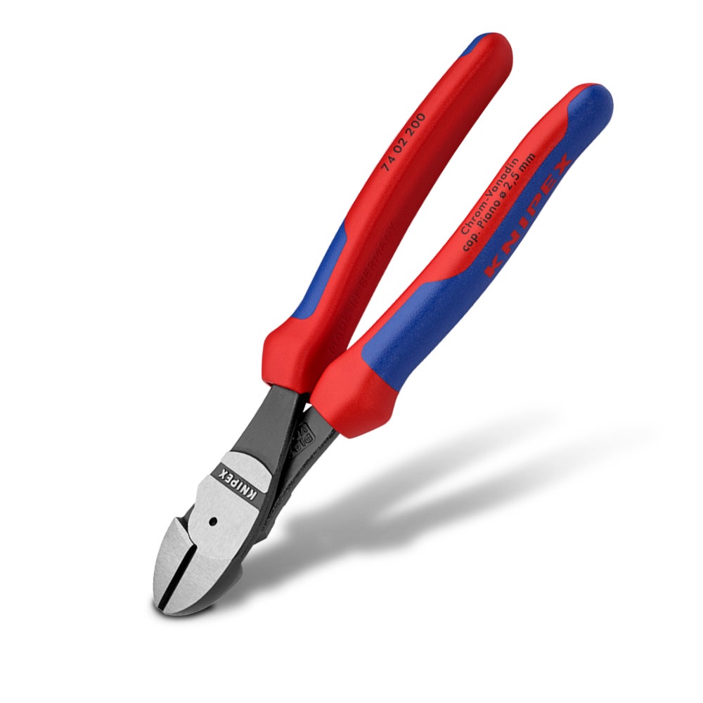 KNIPEX 200mm High Leverage Diagonal Cutter 7402200SB