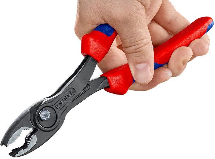 KNIPEX 200mm TwinGrip Slip Joint Plier 8202200SB