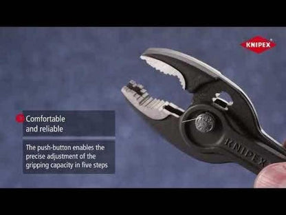 KNIPEX 200mm TwinGrip Slip Joint Plier 8201200SB