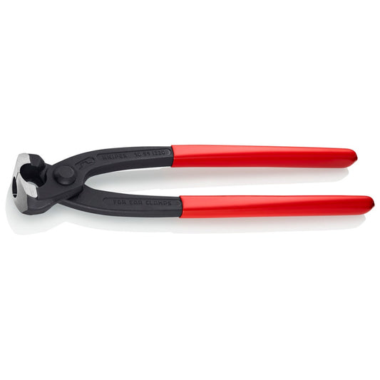 KNIPEX 220mm Top and Side Jaw Ear Clamp Pincer 1099I220SB