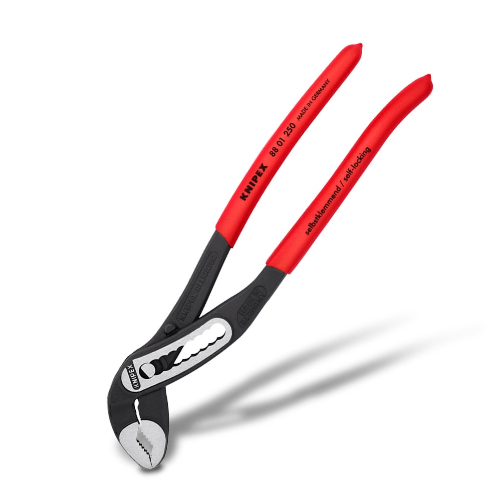KNIPEX 250mm Alligator Water Pump Pliers 8801250SB