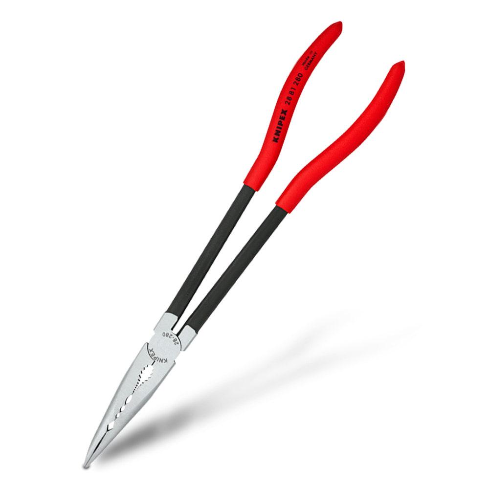 KNIPEX 280mm Long Reach Needle Nose Pliers 2881280