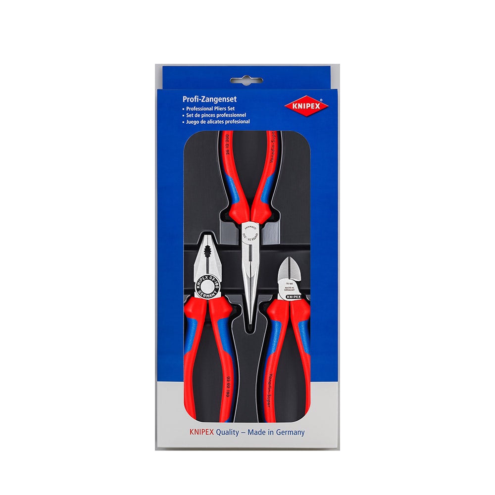 KNIPEX 3 Piece Assembly Pack Plier Set 00 20 11
