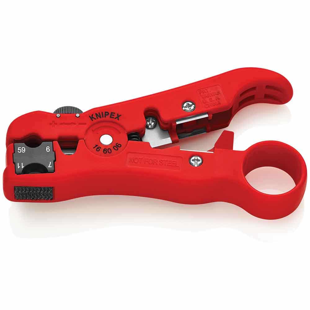 KNIPEX Stripping Tool Coax Cables 166006SB