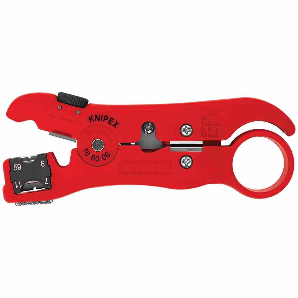 KNIPEX Stripping Tool Coax Cables 166006SB